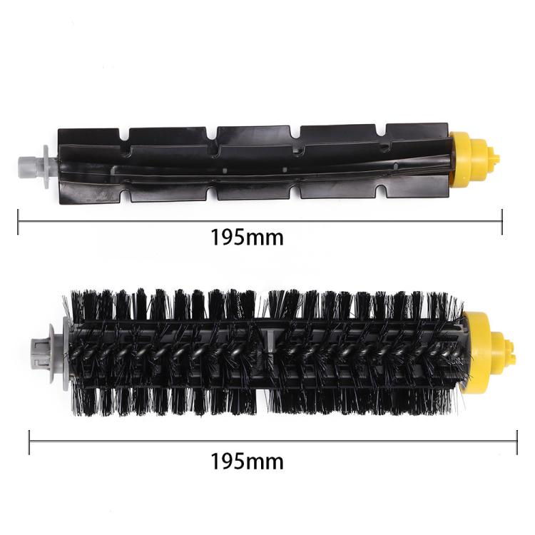 8pcs /Set For IRobot Roomba 700/780 Series Sweeping Robot Accessories 4 HEPA Filter +2 Side Brush +1pair Main Brush - Yellow