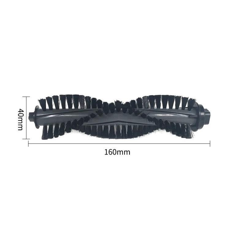 For ILIFE A4S / A40 / ECOVACS CEN550 Sweeping Robot Vacuum Cleaner Accessories Main Brush  - Gray