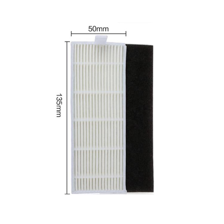 For ILIFE A4S / A40 / ECOVACS CEN550 Sweeping Robot Vacuum Cleaner Accessories Filter  - Single