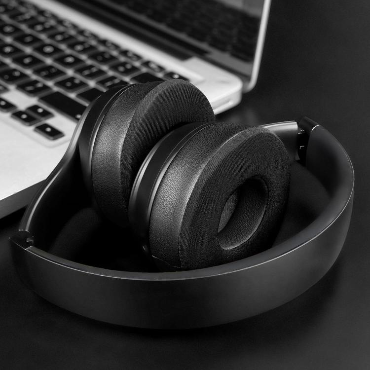 For Beats Solo3 / Solo2 Headphones Ear Pads Sponge Cover, Spec: Wireless Black