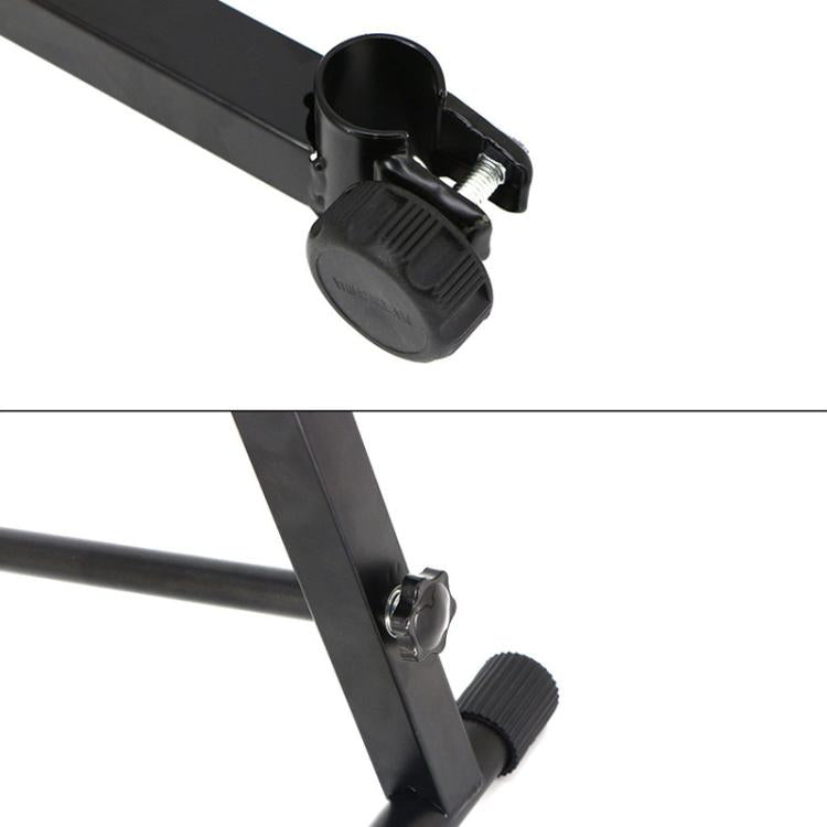 Electronic Piano Raised Stand Piano Keyboard Universal Double Layer Raised Stand Musical Instrument Accessories - Black