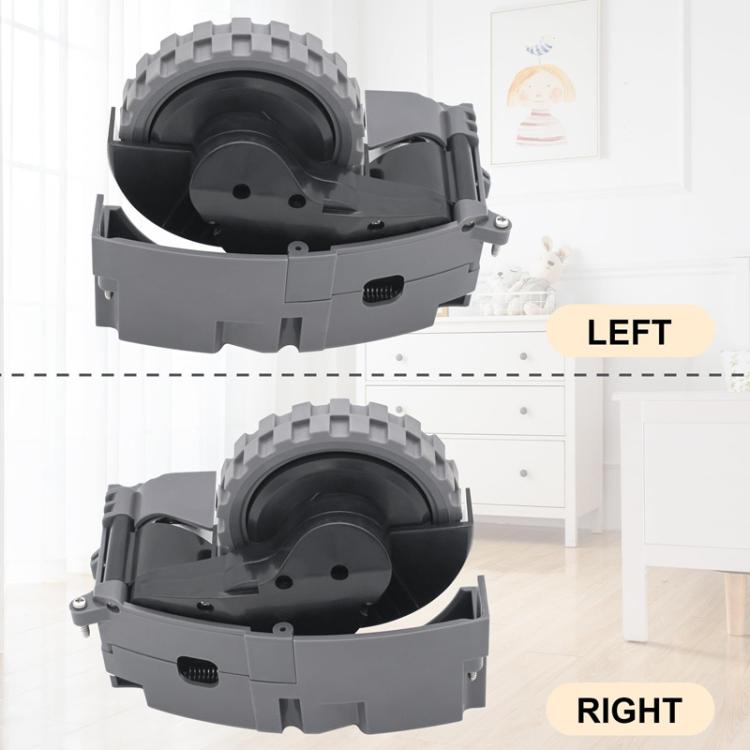 For IRobot Roomba 5/6/7/8/9 Series Walking Wheels Vacuum Cleaner Accessories Right Wheel-Blue