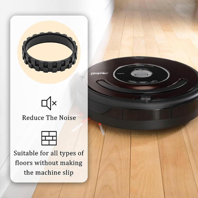 For IRobot Roomba 5/6/7/8/9 Series Walking Wheels Vacuum Cleaner Accessories Right Wheel-Black