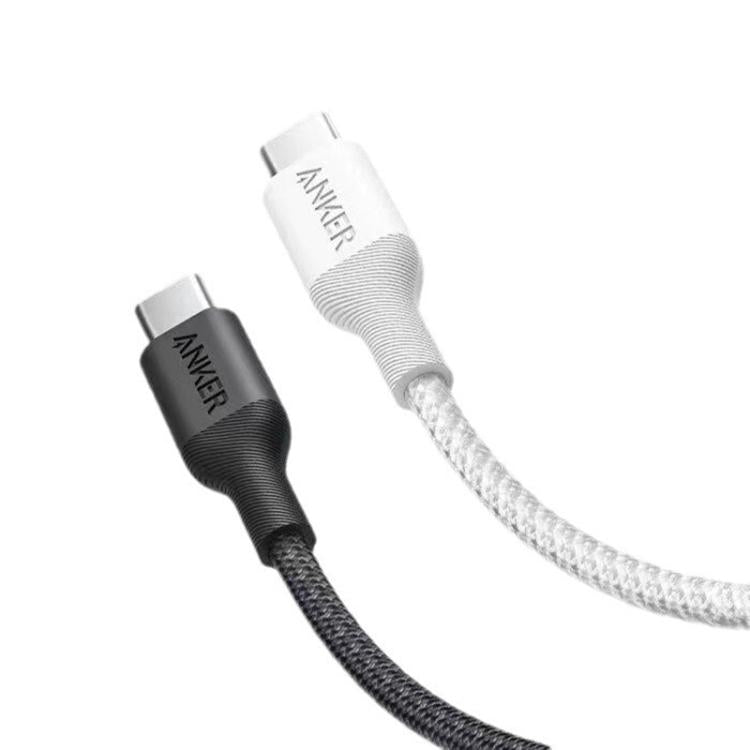 ANKER 240W Dual Type-C Port Eco-Fast Charging Data Cable, Color: White 1.8m