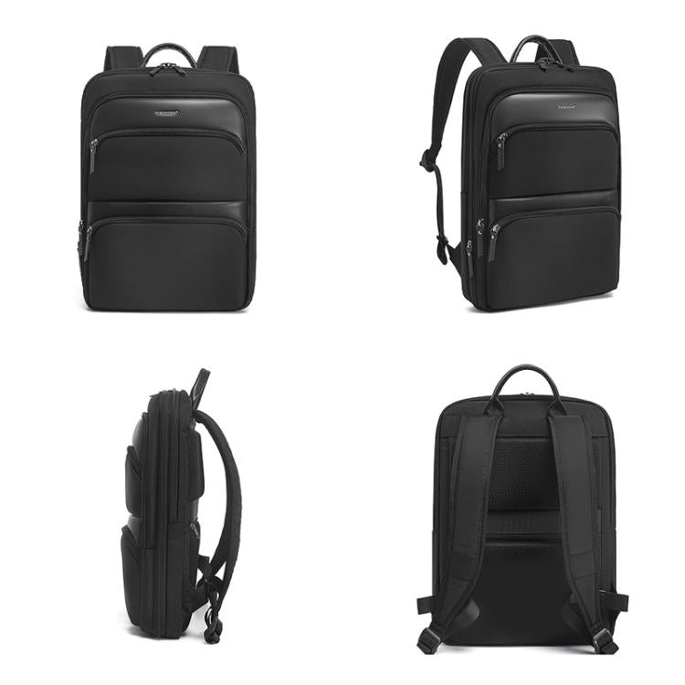 Tigernu T-B9121  17 Inch Men Expandable Waterproof Lightweight Laptop Backpack With Floating Zipper