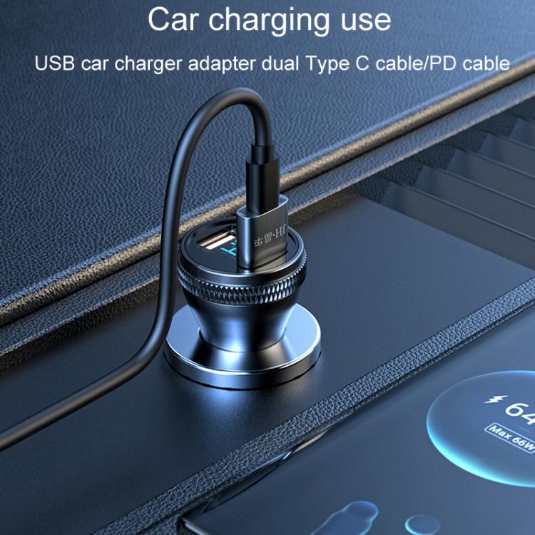 JINGHUA S505 Alloy Case Cell Phone To Computer USB2.0 Adapter - USB Male To Type-C