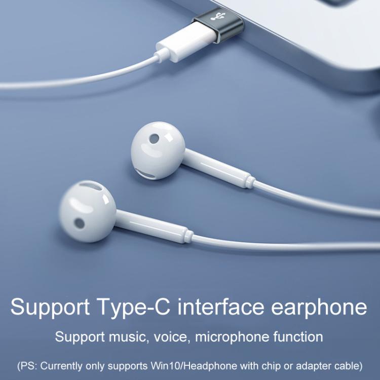 JINGHUA S505 Alloy Case Cell Phone To Computer USB2.0 Adapter - USB Male To Type-C