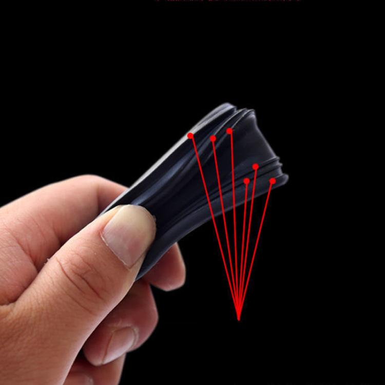 Car B-pillar Waterproof Anti-collision Sound Insulation Sealing Strip, Length: 1m Card Slot Type