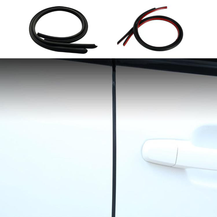 Car B-pillar Waterproof Anti-collision Sound Insulation Sealing Strip, Length: 1m SUV/MPV Card Slot Type