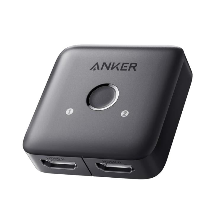 ANKER A83H1 4K 2 Into 1 Out Docking Station HDMI Converter - Black