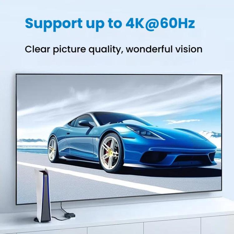 ANKER A83H1 4K 2 Into 1 Out Docking Station HDMI Converter - Black