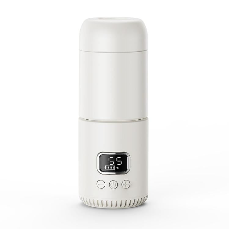18000mAh Portable Wireless Baby Bottle Warmer 400ml Adjustable Temperature Travel Thermos, Type-C Fast Charging