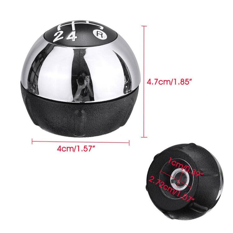 5534404 For Fiat 500 2012-2018 5-speed Manual Gearshift Lever Shift Knob - 5-speed