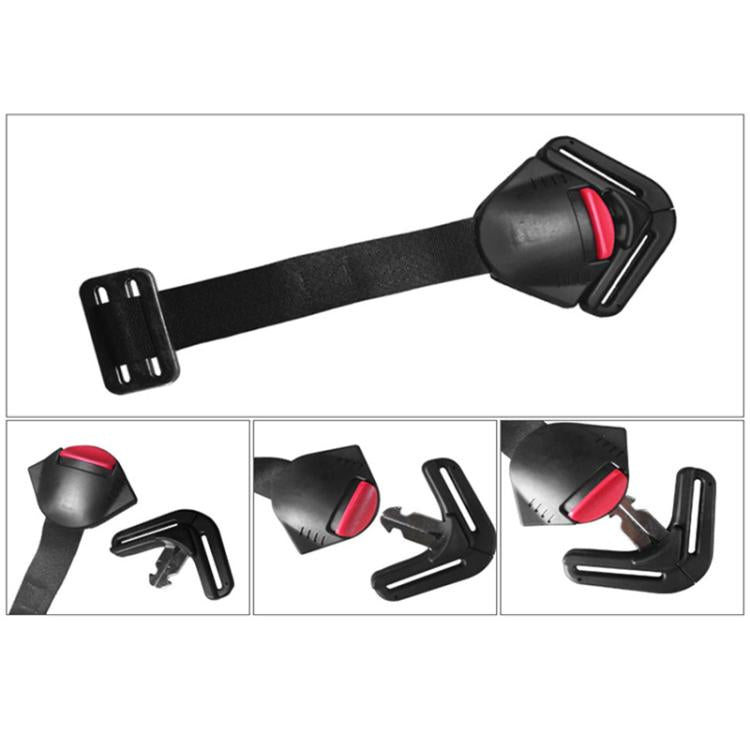 Universal Car Child Safety Seat Accessories Standard Five-Point Snap-Clad With Lock Buckle ISOFIX Interface - Style 2