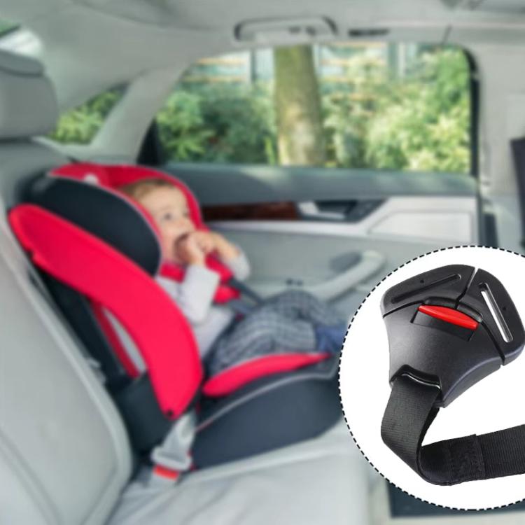 Universal Car Child Safety Seat Accessories Standard Five-Point Snap-Clad With Lock Buckle ISOFIX Interface - Style 2