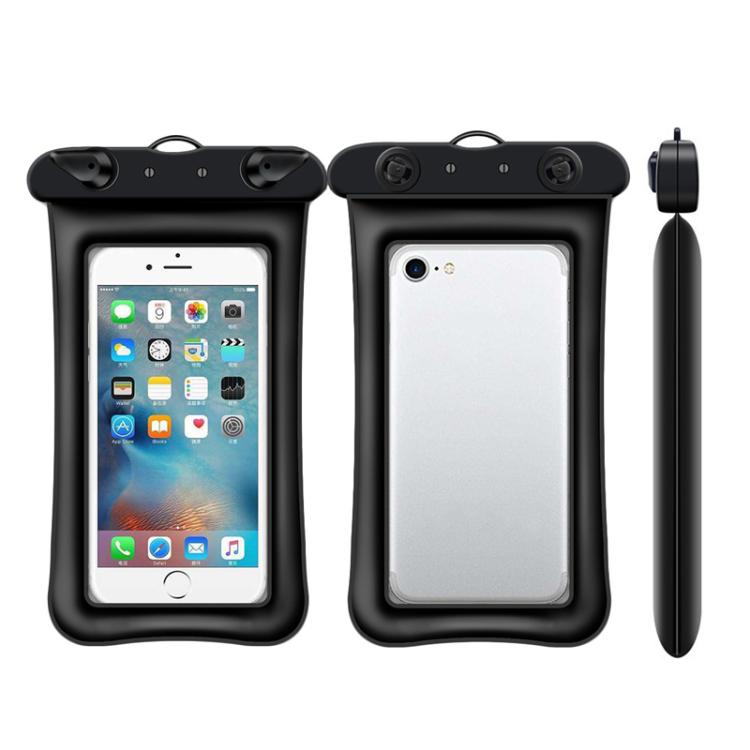 Floating Inflatable Airbag Cell Phone Waterproof Case Transparent Swimming Waterproof Phone Bag