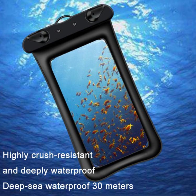 Floating Inflatable Airbag Cell Phone Waterproof Case Transparent Swimming Waterproof Phone Bag