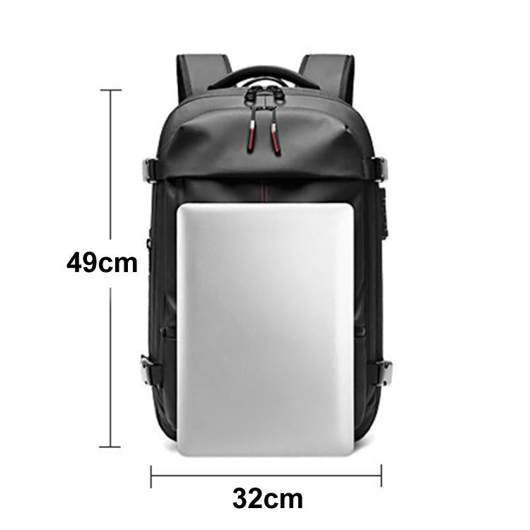 19inch Large Capacity Short Trip Computer Luggage Bag Vacuum Compression Expandable Men Double Shoulder Bag