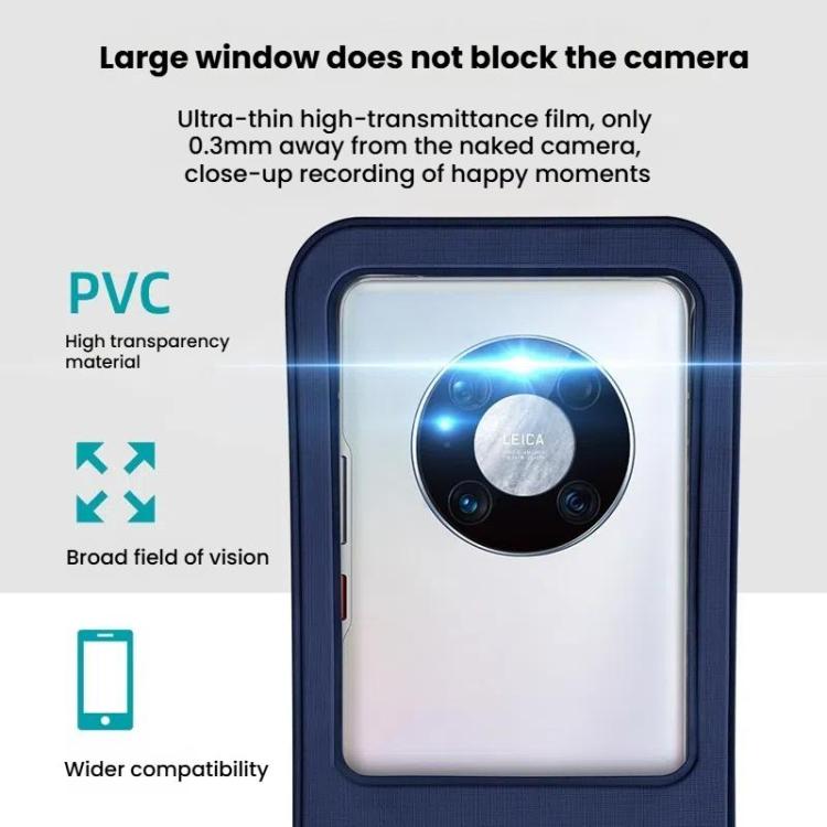 Mobile Phone Waterproof Bag With Touch Screen Universal Outdoor Swimming Diving Phone Waterproof Case