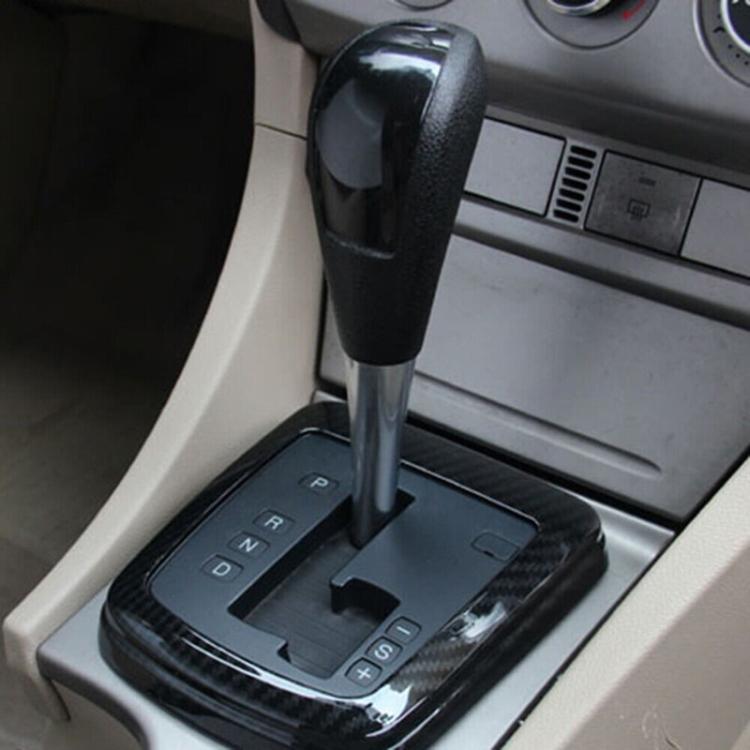 For Ford Focus MK2 Fiesta 2005-2012 Automobile Shift Knob Auto Shifter Handball, Style: Black Without Hole - Black