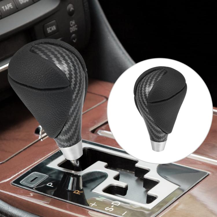 For Toyota / Lexus Thread 8mm Universal Car Auto Shift Shifter Handball, Style: Without Hole - Carbon Fiber