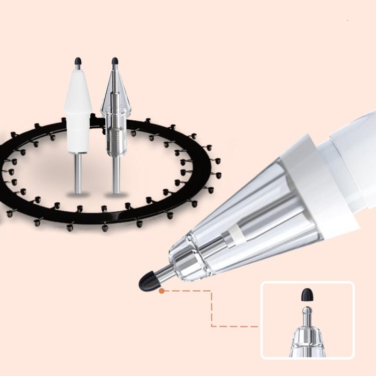 For Xiaomi Smart Pen 2nd Gen Replacement Tip Damped Needle-tip Pen Nib With 2 Circles Pen Tip Cap Transparent