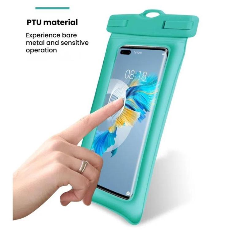 TPU Dual Airbag Floating Mobile Phone Waterproof Bag Anti-sinking Diving Swimming Phone Waterproof Pouch
