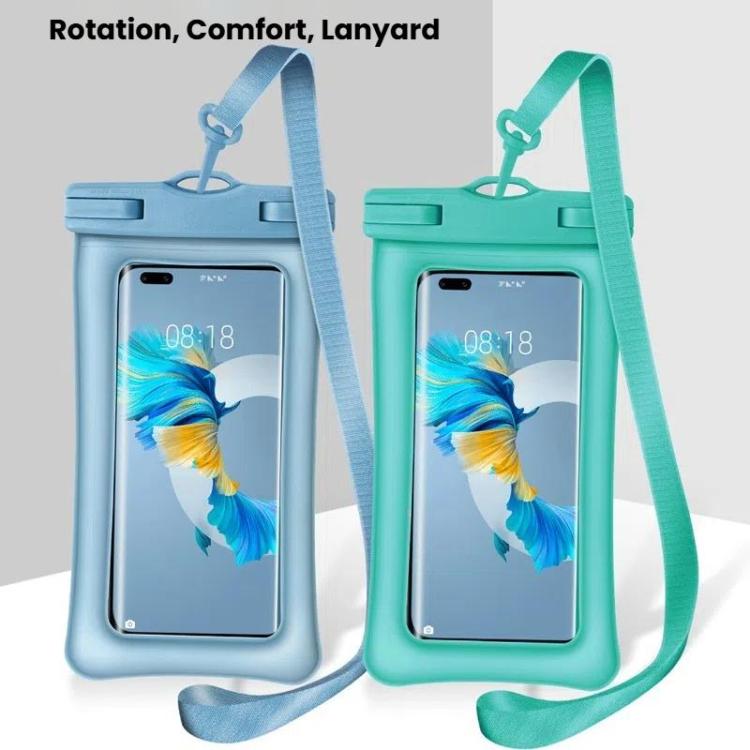 TPU Dual Airbag Floating Mobile Phone Waterproof Bag Anti-sinking Diving Swimming Phone Waterproof Pouch