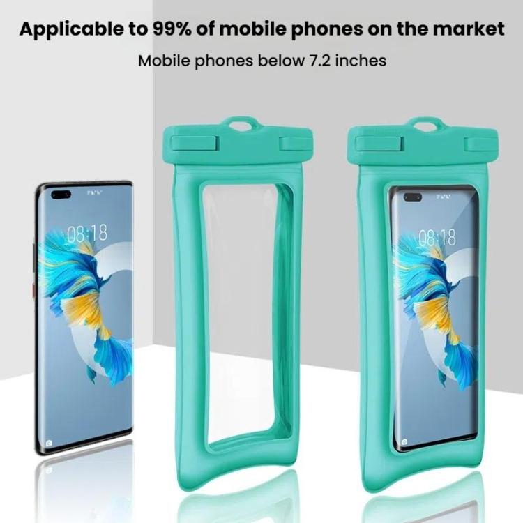 TPU Dual Airbag Floating Mobile Phone Waterproof Bag Anti-sinking Diving Swimming Phone Waterproof Pouch