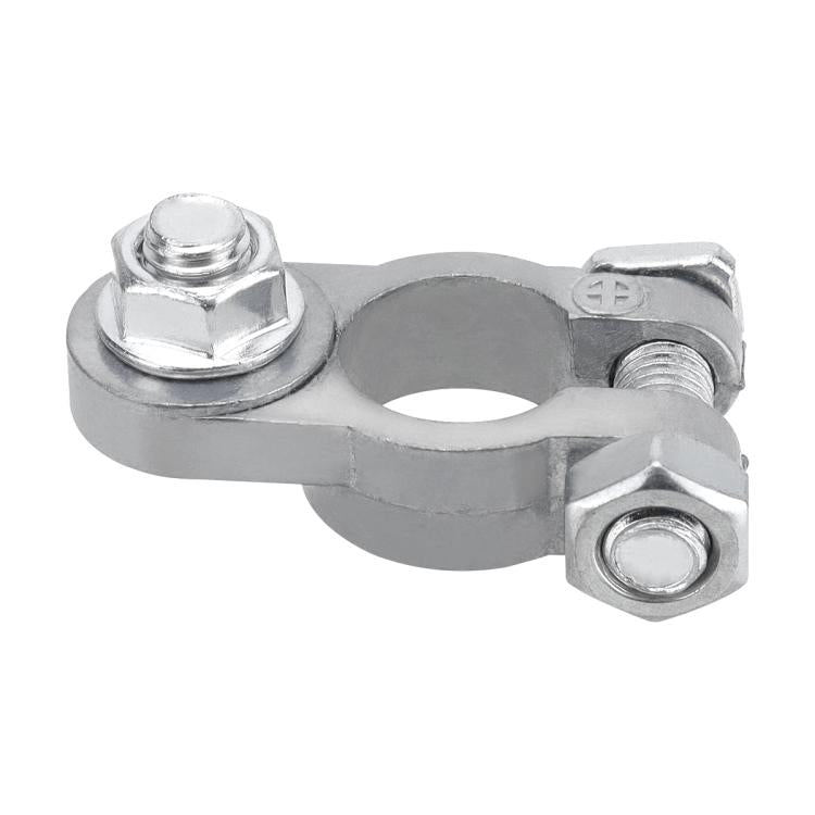 M8 RV Yacht Battery Zinc Alloy Battery Terminal Wiring Clip, Specification: 2x3/8 inch With Brush