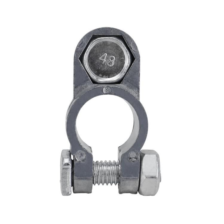 M8 RV Yacht Battery Zinc Alloy Battery Terminal Wiring Clip, Specification: 2x3/8 inch With Brush