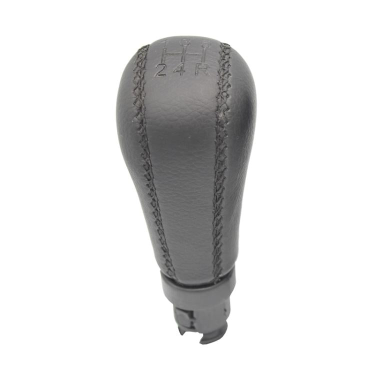 For Volvo S60 / S80 / V70 II / XC70 II Car Gear Knob Shift Hand Ball, Size: 5 Speed - Black Leather