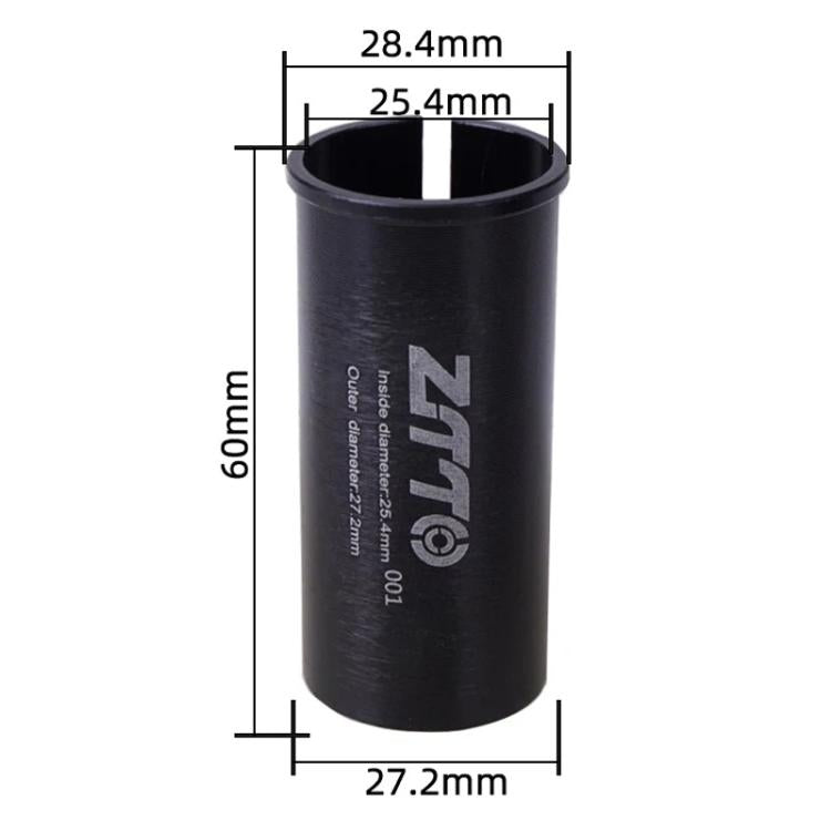 25.4-27.2mm 001 2pcs ZTTO Bicycle Seat Post Conversion Sleeve Reducer Cover