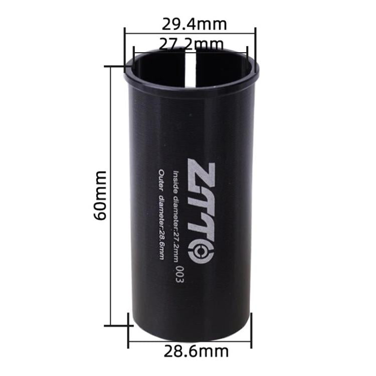 27.2-28.6mm 003 2pcs ZTTO Bicycle Seat Post Conversion Sleeve Reducer Cover
