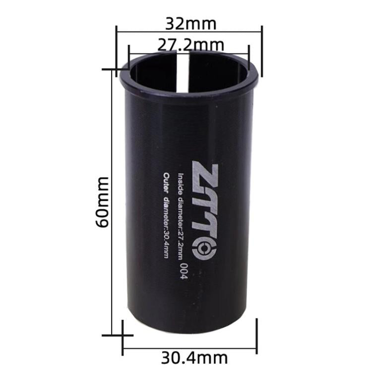27.2-30.4mm 004 2pcs ZTTO Bicycle Seat Post Conversion Sleeve Reducer Cover