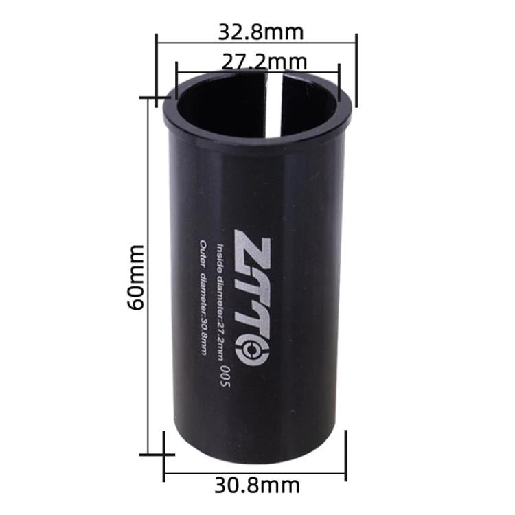 27.2-30.8mm 005 2pcs ZTTO Bicycle Seat Post Conversion Sleeve Reducer Cover