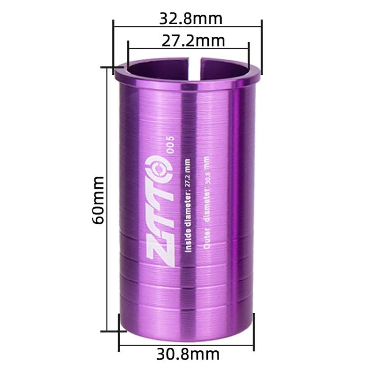 27.2-30.8mm 005 2pcs ZTTO Bicycle Seat Post Conversion Sleeve Reducer Cover
