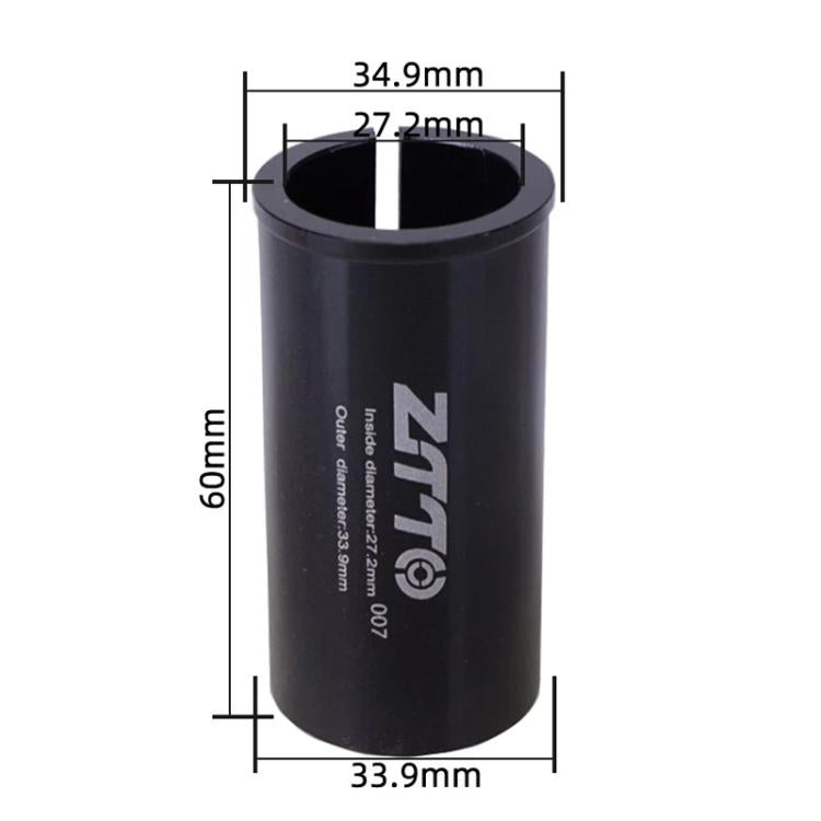 27.2-33.9mm 007 2pcs ZTTO Bicycle Seat Post Conversion Sleeve Reducer Cover