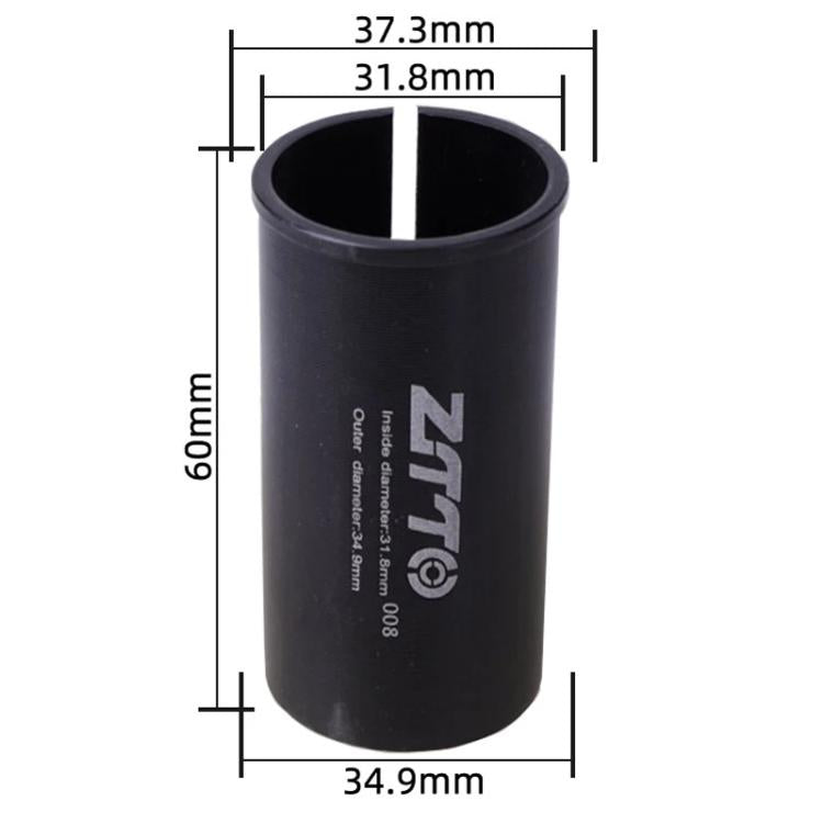 31.8-34.9mm 008 2pcs ZTTO Bicycle Seat Post Conversion Sleeve Reducer Cover
