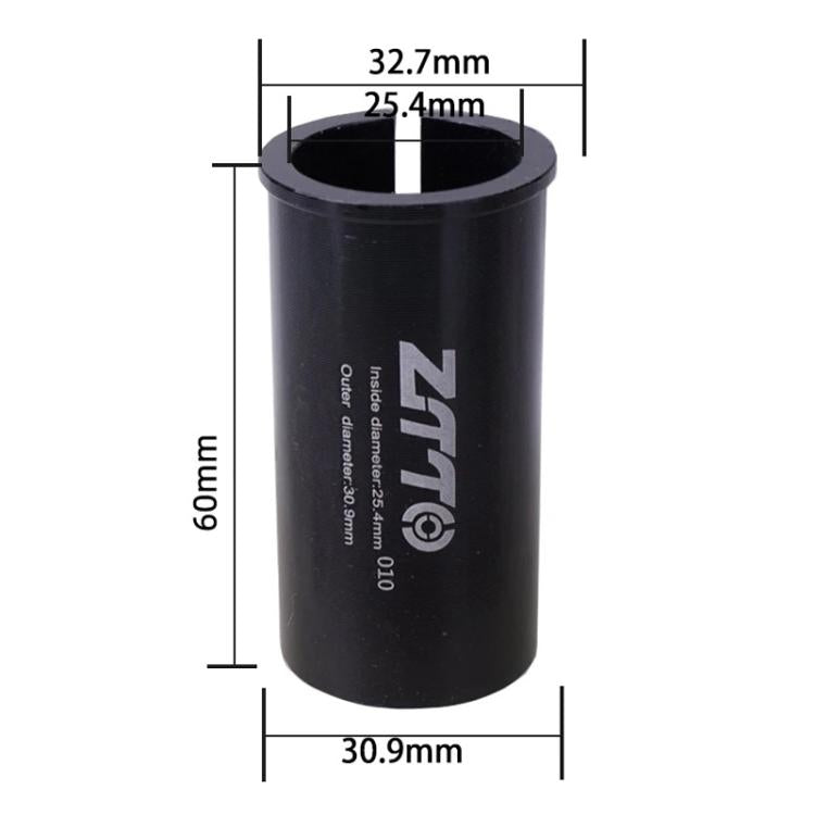 25.4-30.9mm 010 2pcs ZTTO Bicycle Seat Post Conversion Sleeve Reducer Cover