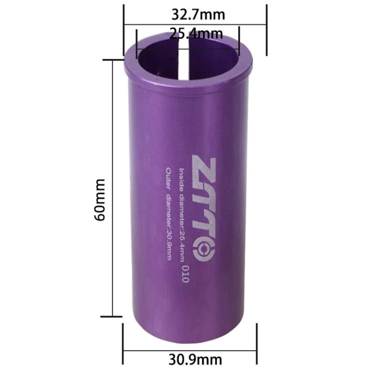 25.4-30.9mm 010 2pcs ZTTO Bicycle Seat Post Conversion Sleeve Reducer Cover