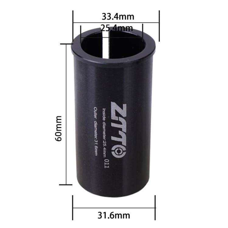 25.4-31.6mm 011 2pcs ZTTO Bicycle Seat Post Conversion Sleeve Reducer Cover