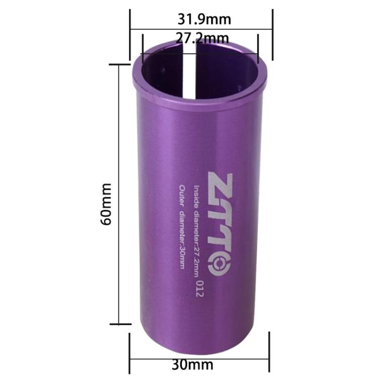 27.2-30mm 012 2pcs ZTTO Bicycle Seat Post Conversion Sleeve Reducer Cover