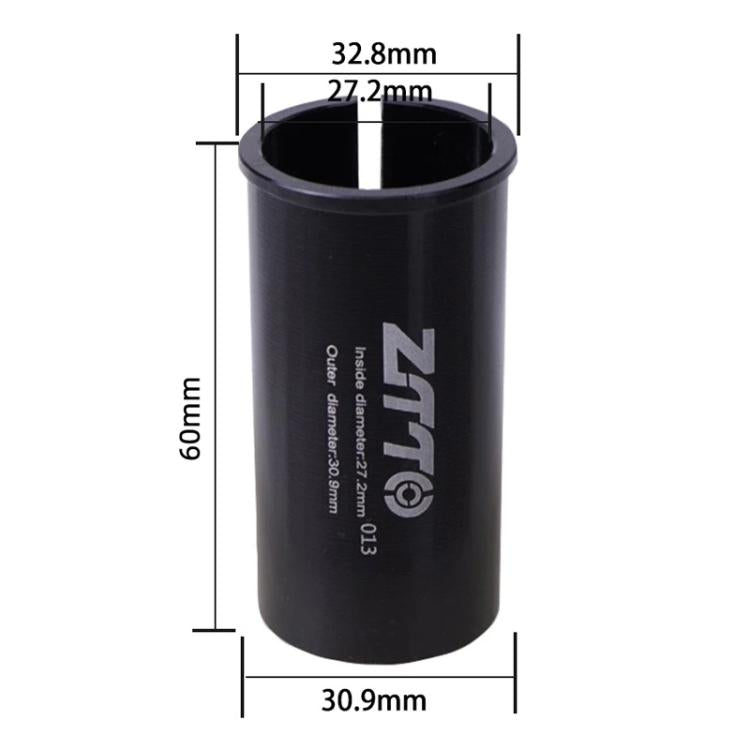 27.2-30.9mm 013 2pcs ZTTO Bicycle Seat Post Conversion Sleeve Reducer Cover