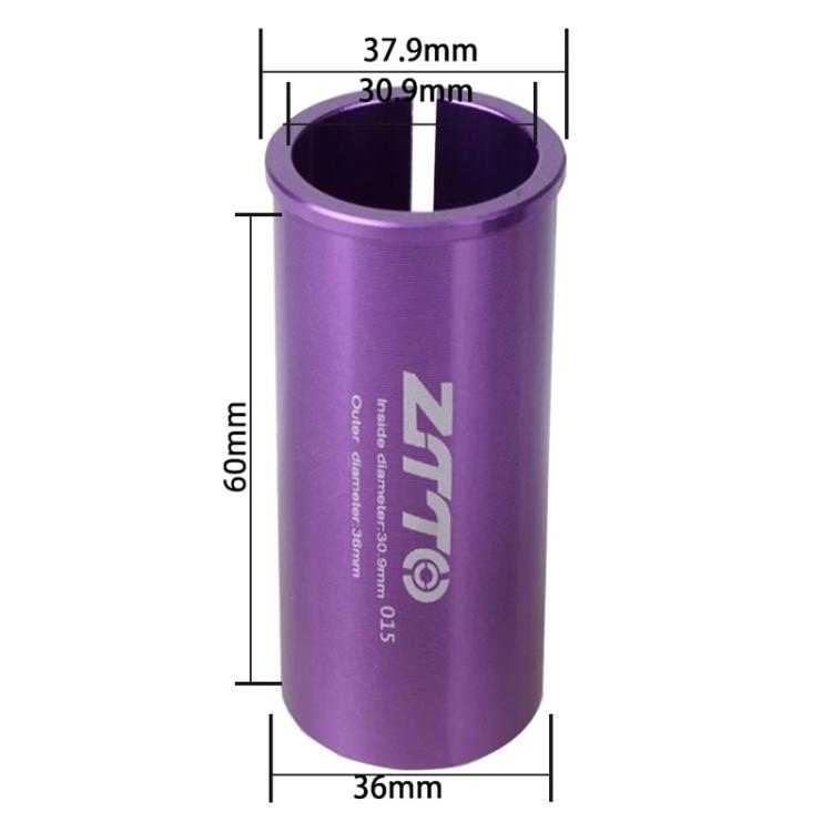 30.9-36mm 015 2pcs ZTTO Bicycle Seat Post Conversion Sleeve Reducer Cover