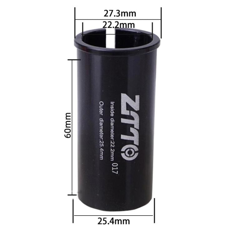 22.2-25.4mm 017 2pcs ZTTO Bicycle Seat Post Conversion Sleeve Reducer Cover