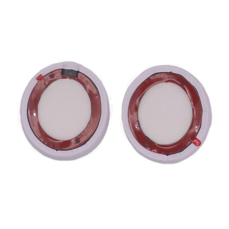 For Beats Solo 4 1pair Headphone Leather Cover Earmuffs Sponge Cover
