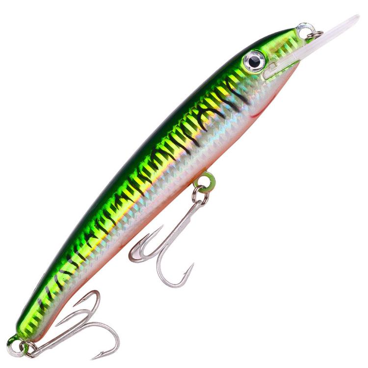 HENGJIA MI226 19cm 44g Deep Diving Mino False Bait Fishing Bionic Road Lure, Color: No.1