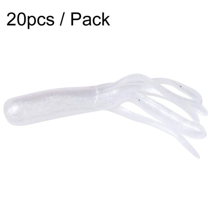 4.8cm 20pcs / Pack HENGJIA SO192 Vegetable-Head Tube Lure Fishing Simulation Soft Fake Bait, Style: 2#
