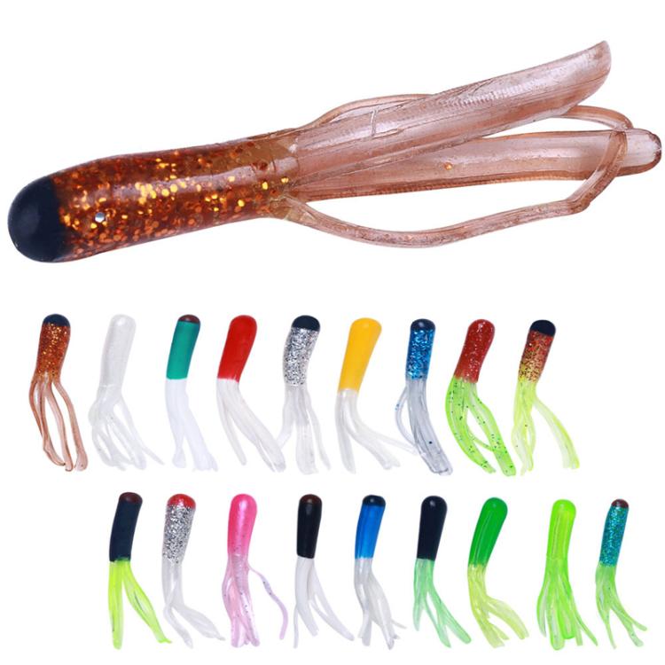 4.8cm 20pcs / Pack HENGJIA SO192 Vegetable-Head Tube Lure Fishing Simulation Soft Fake Bait, Style: 13#